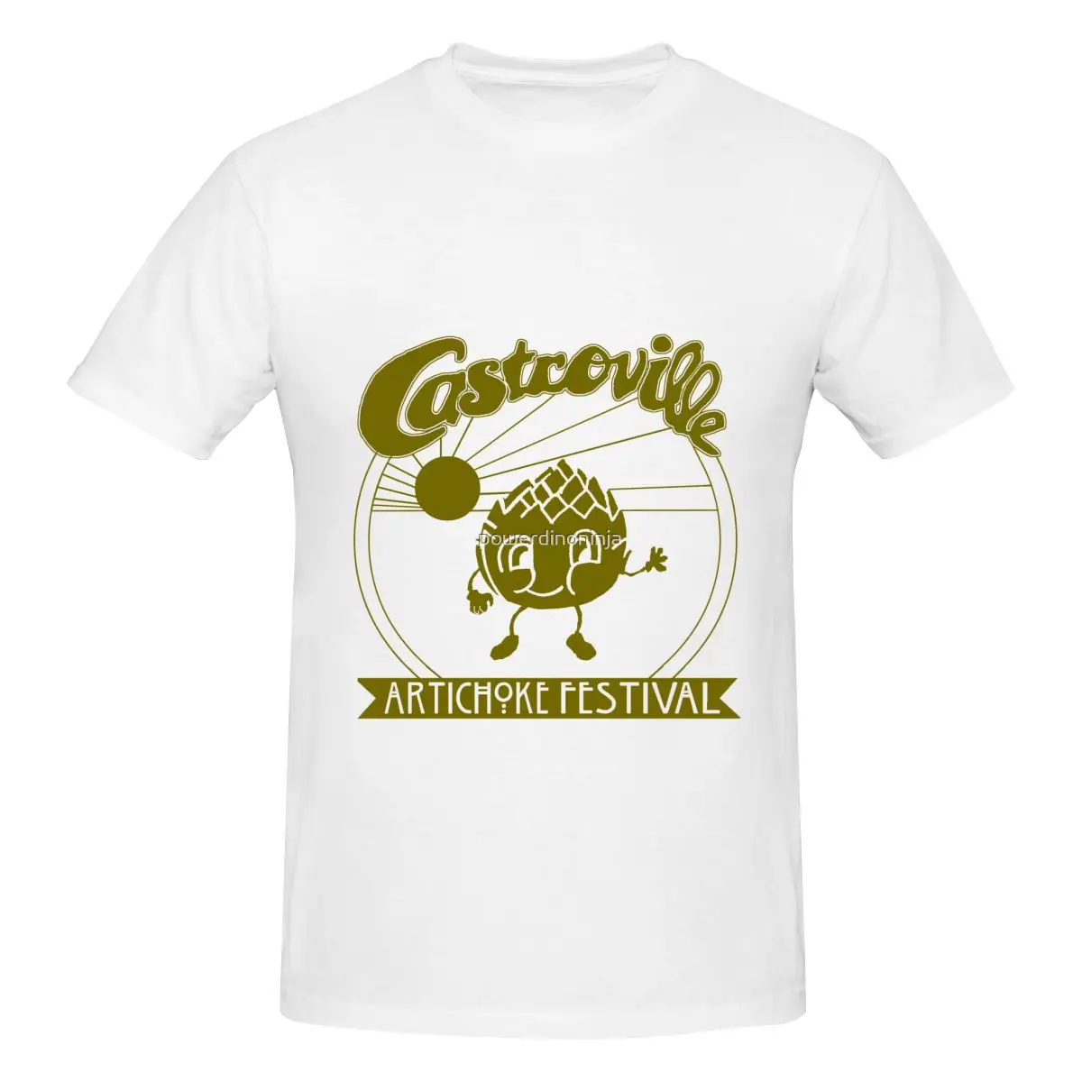 thumbnail image 1 of Funny The ORIGINAL CASTROVILLE Shirt In Stranger Things Men's T-shirt Printed Tops are loose and slim fit Women's T-shirts, 1 of 5