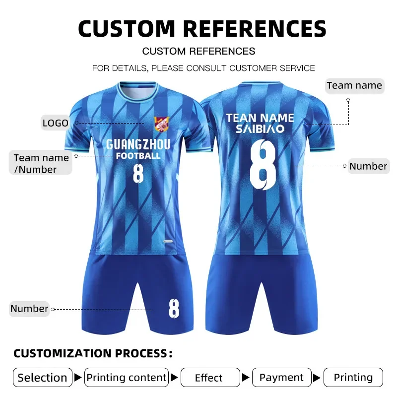 

Futsal Team Training Personal Football Jerseys Soccer Uniforms MAN Women Adult Kids Quick-Drying Sportswear Tracksuits Customed