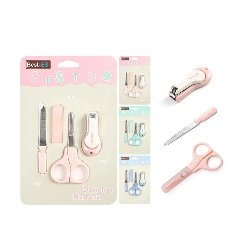 Babies' Nail Clippers Infant Pliers Children Anti-cut Meat Scissor Set