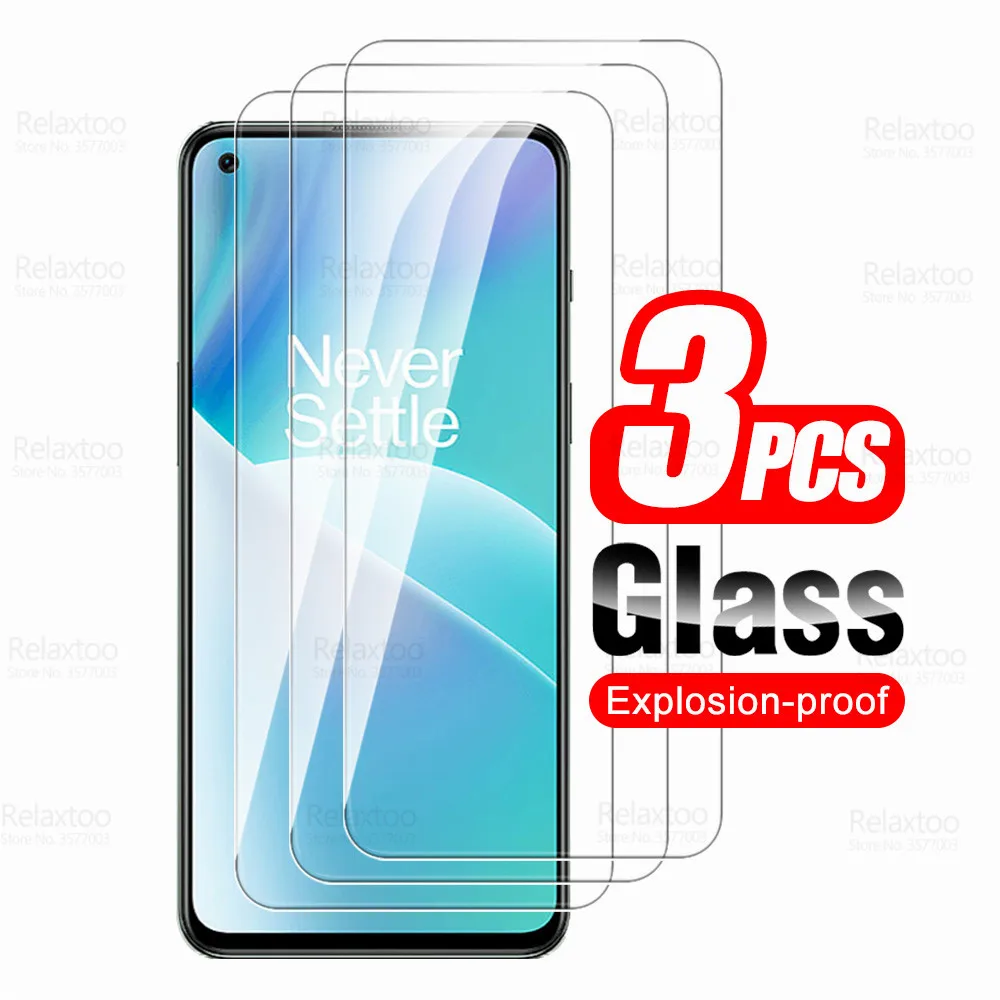 

3pcs Tempered Protective Glass For OnePlus Nord 2T Glass Screen Protector One Plus Nord2T 1+Nord 2 T T2 2022 5G Armor Cover Film