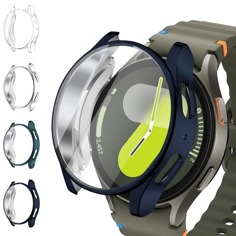 Case Samsung Galaxy watch 7 44mm 40mm Screen Protector All-around Bumper Shell Soft TPU Protective Galaxy watch FE Cover watch screen protector case watch accessories watch screen protector watch case watch protective case watch cover watch protective cover tpu protective case bumper protective case