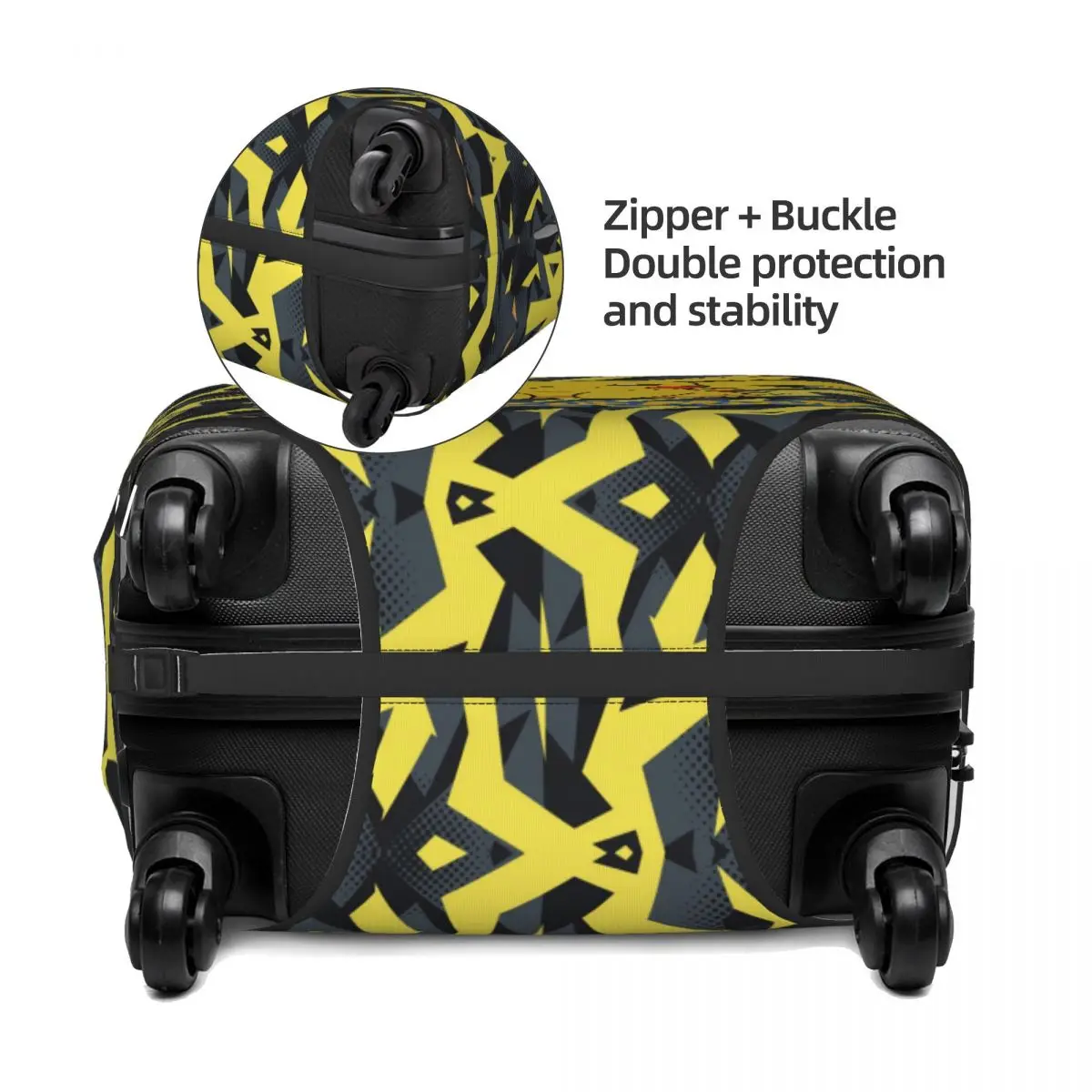 Cute Pokemon Pikachu Luggage Cover Protector Washable Travel Suitcase Covers luggage cover