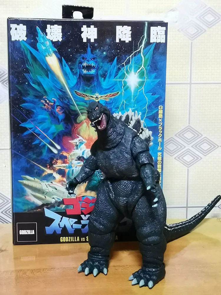 NECA 1994 Movie Version Space Godzilla Articulated PVC Action Figure Kids Gift 17cm