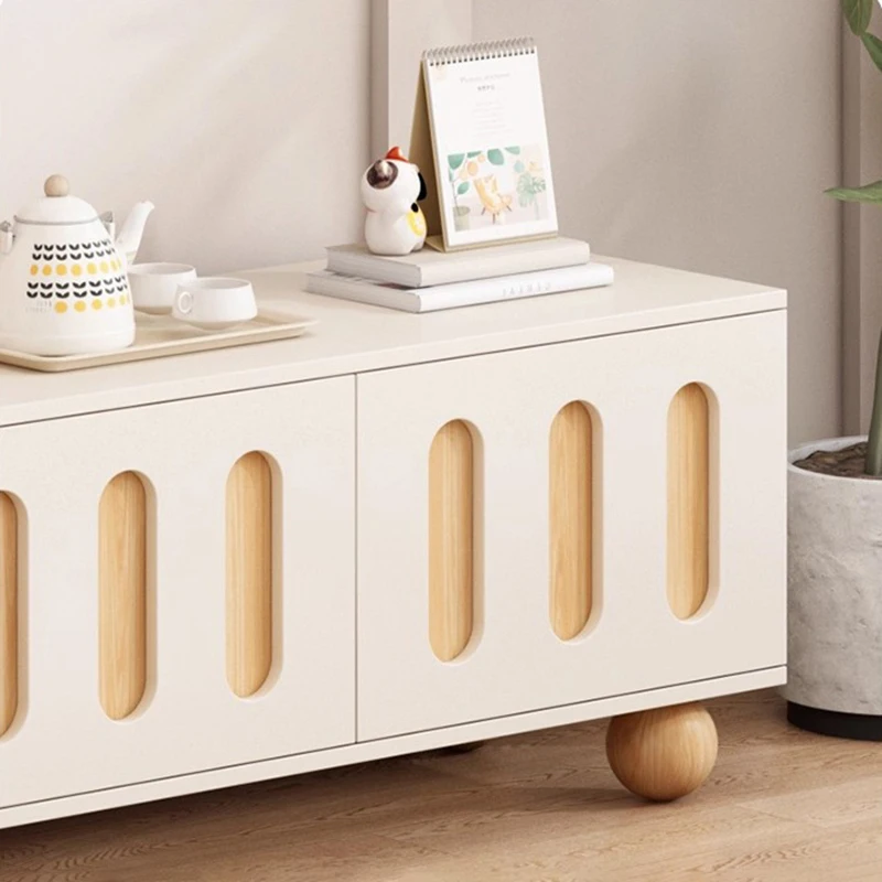 Console TV europee premium Bellezza Trendy Squisito versatile supporto TV Design unico Szafka Pod Telewizor Mobili per soggiorno - immagine 5