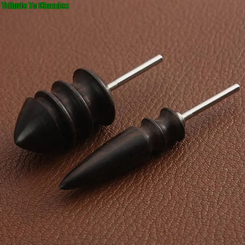 DIY Leather Grinding Tool Electric Polishing Machine Bit Leather craft Edge Arch Groove Slicker Kit Sandalwood Head Burnisher
