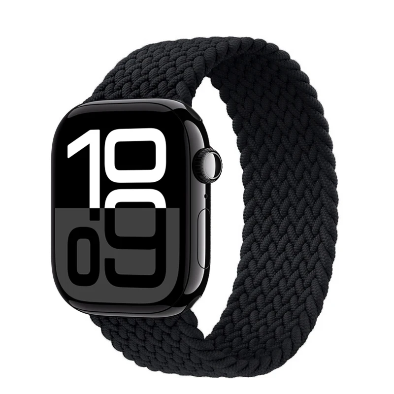 Geflochtenes Solo Loop Armband für Apple Watch Bänder SE3 44mm 40mm 45mm 46mm 42mm 41mm 49mm Armband iWatch 11 10 9 8 7 6 5 Ultra 3 2 – Detail 5