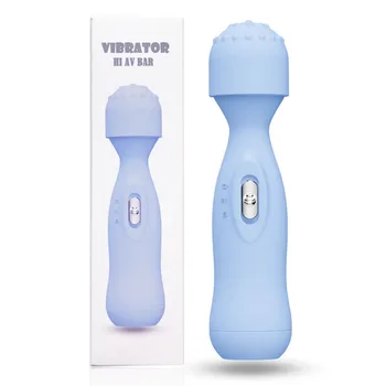 MINI AV VIBRATOR FEMALE ELECTRIC 10 SPEED FREQUENC CONSOLADOR MASTURBATOR VIBRADORES CONVERSION MASSAGE ADULT PRODUCTS VIBRATORS 4