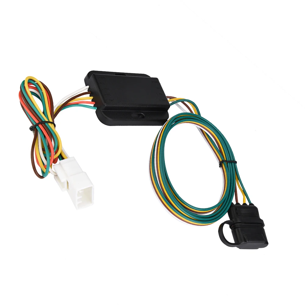 4 Pin 12V US Trailer Hitch Wiring Tow Harness Power Controller Plug