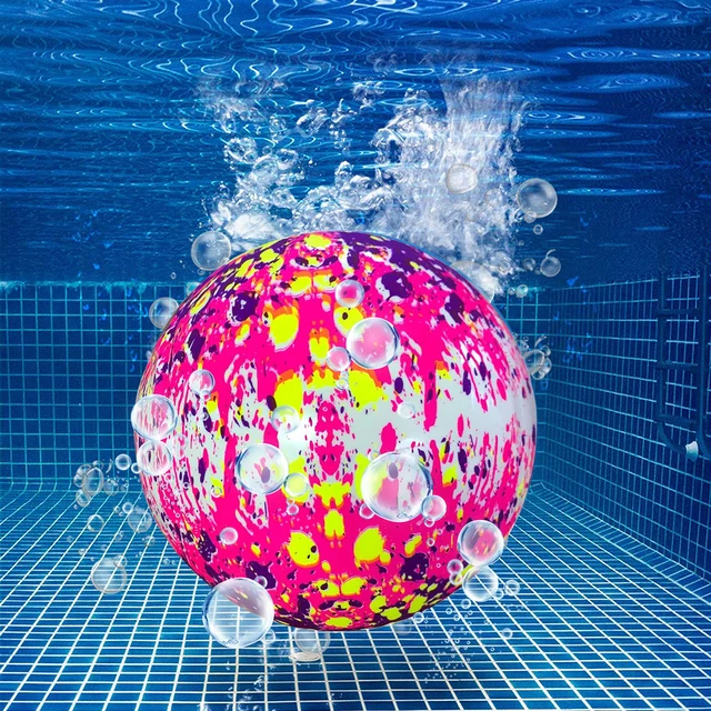 Colorful Underwater Inflatable Ball Funny Swimming Pool Play Beach Sport Toy Water Inflatable Balloons for Dribbling Diving Game 1