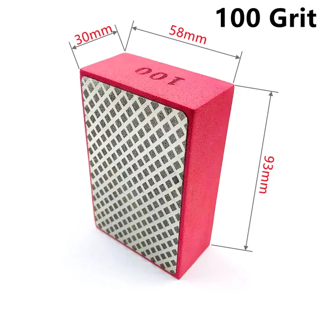 14 Tamponi Lucidatura Diamantati - Per Pietra, Vetro, Piastrelle, 4 Granature - Foto 2