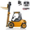 LESU RC Hydraulic 1/14 Forklift Truck Radio Control Transfer Car RTR Model Light Sound Systems Battery Toy Gift THZH1380 2