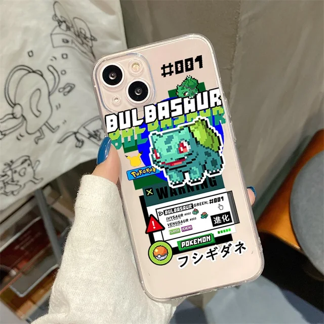 Pokemon Pikachu Phone Case For IPhone 11 12 Pro MAX 7 Plus XS XR XS Max 13 Pro 7 8 6S transparent phone c Hot Silicone Case Gift Clear ST-24408