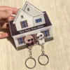 Bubu Dudu Wall Key Holder Cute Keychains Hanger Baby Yier Bear Panda Keyring for Accessories Bag Key Chain Fans Couple Gifts 5