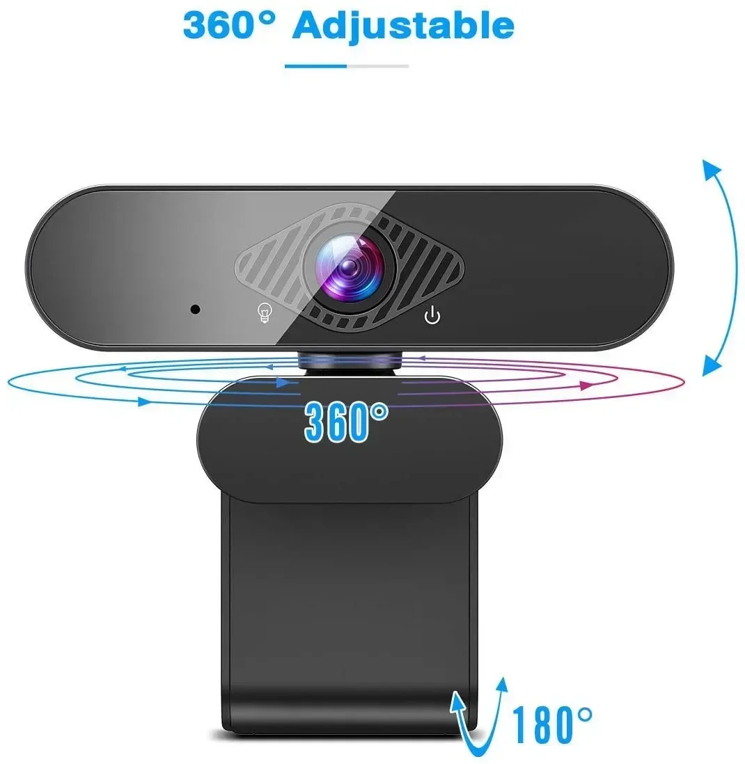 HD Webcam 1080P Web Camera With Microphone For PC Computer Mini Camera USB Webcan Full HD 1080P Cam Autofocus Web Can Webcamera