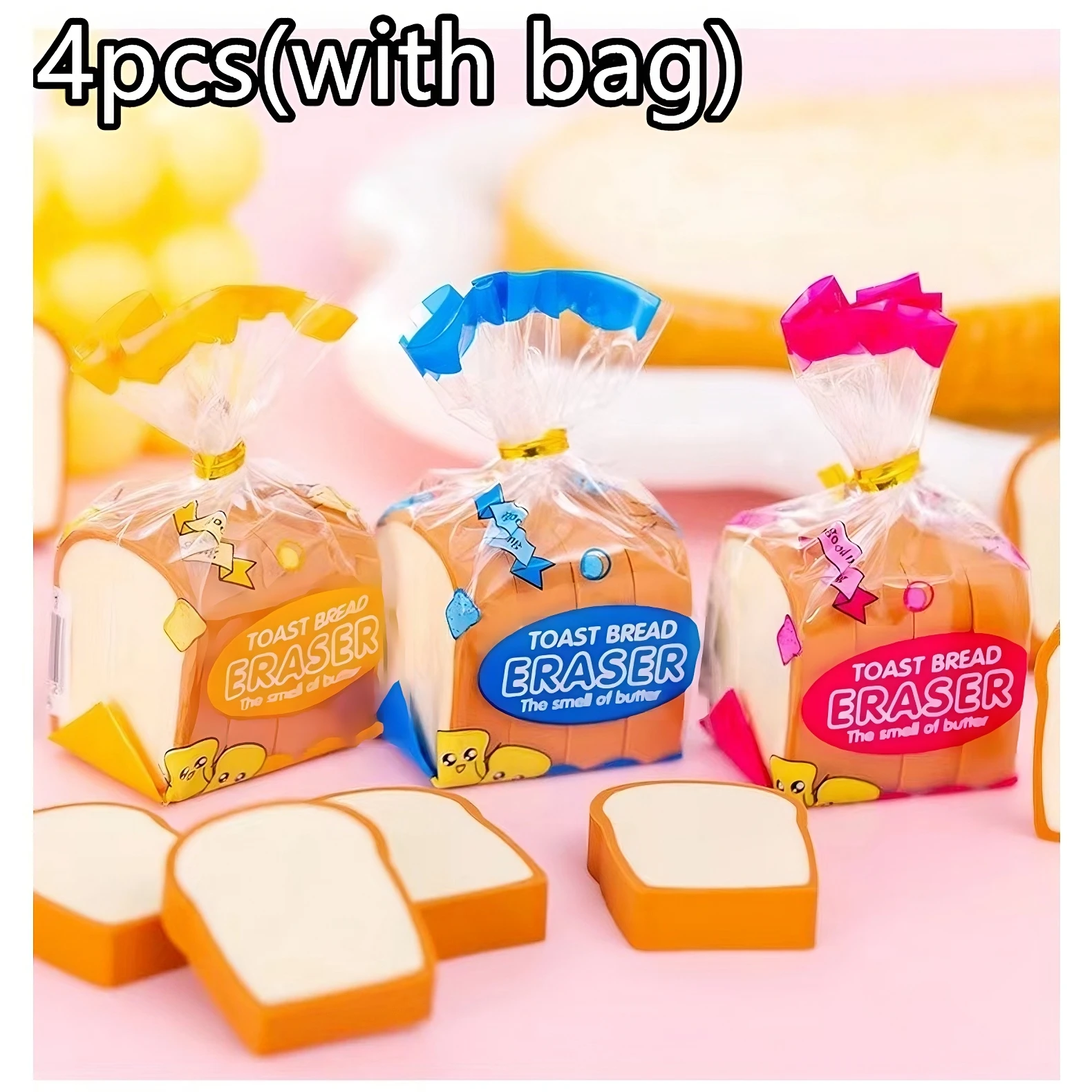 

Toast Eraser Student Stationery