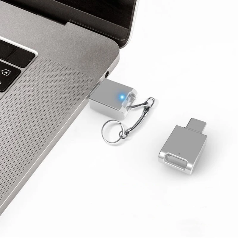 C 타입 OTG USB 3.0 플래시 드라이브, USB-C 펜 드라이브, 스마트폰 메모리, 미니 USB 스틱, 안드로이드 실버, 32GB