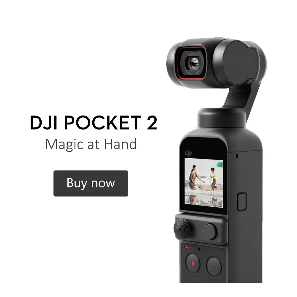 DJI mobile 2 OSMO Pocket2 handheld Tripod 3 Axis Gimbal fixed camera