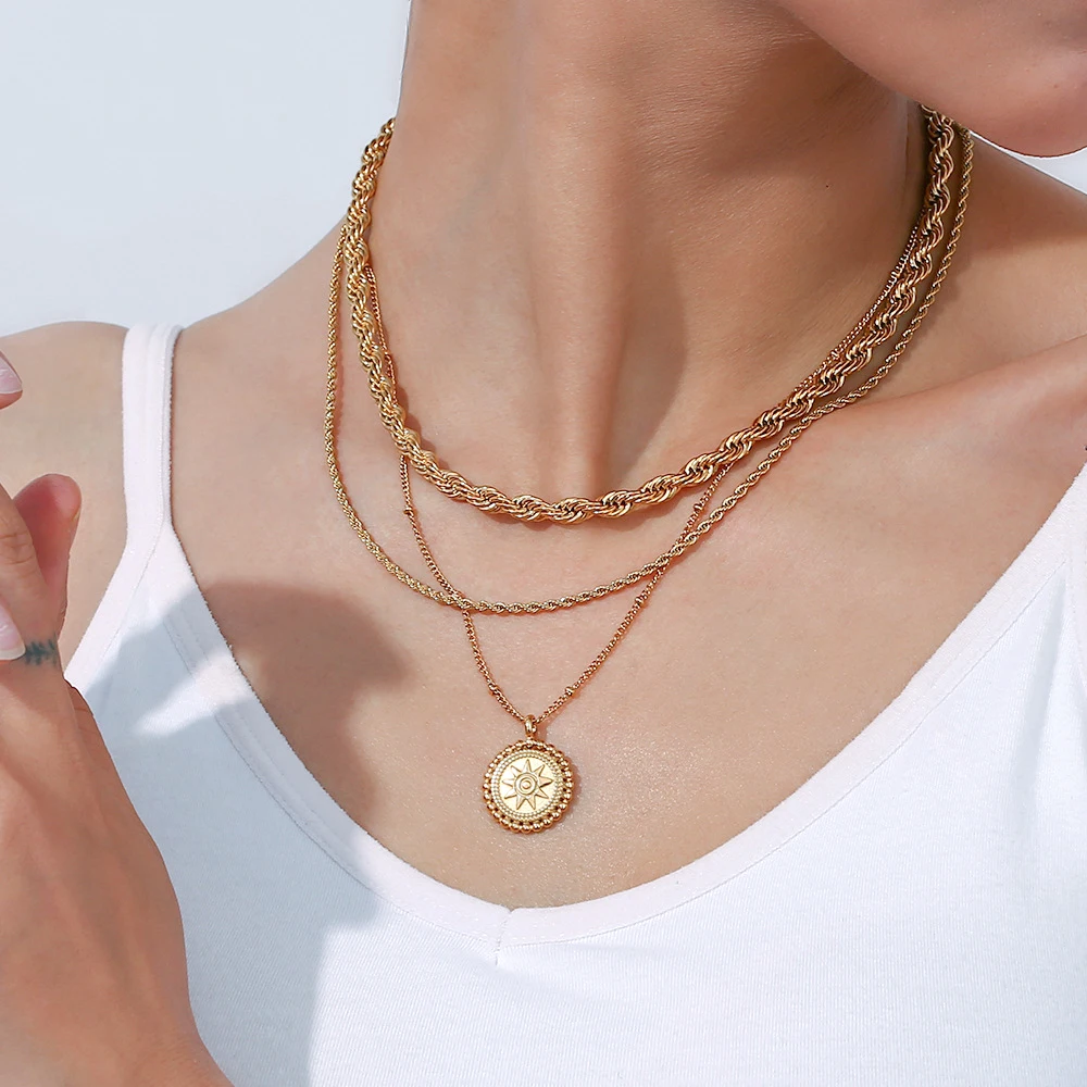Collana Argento Forma Libera Regolabile Opaco Ciondolo Qualità Gioielli