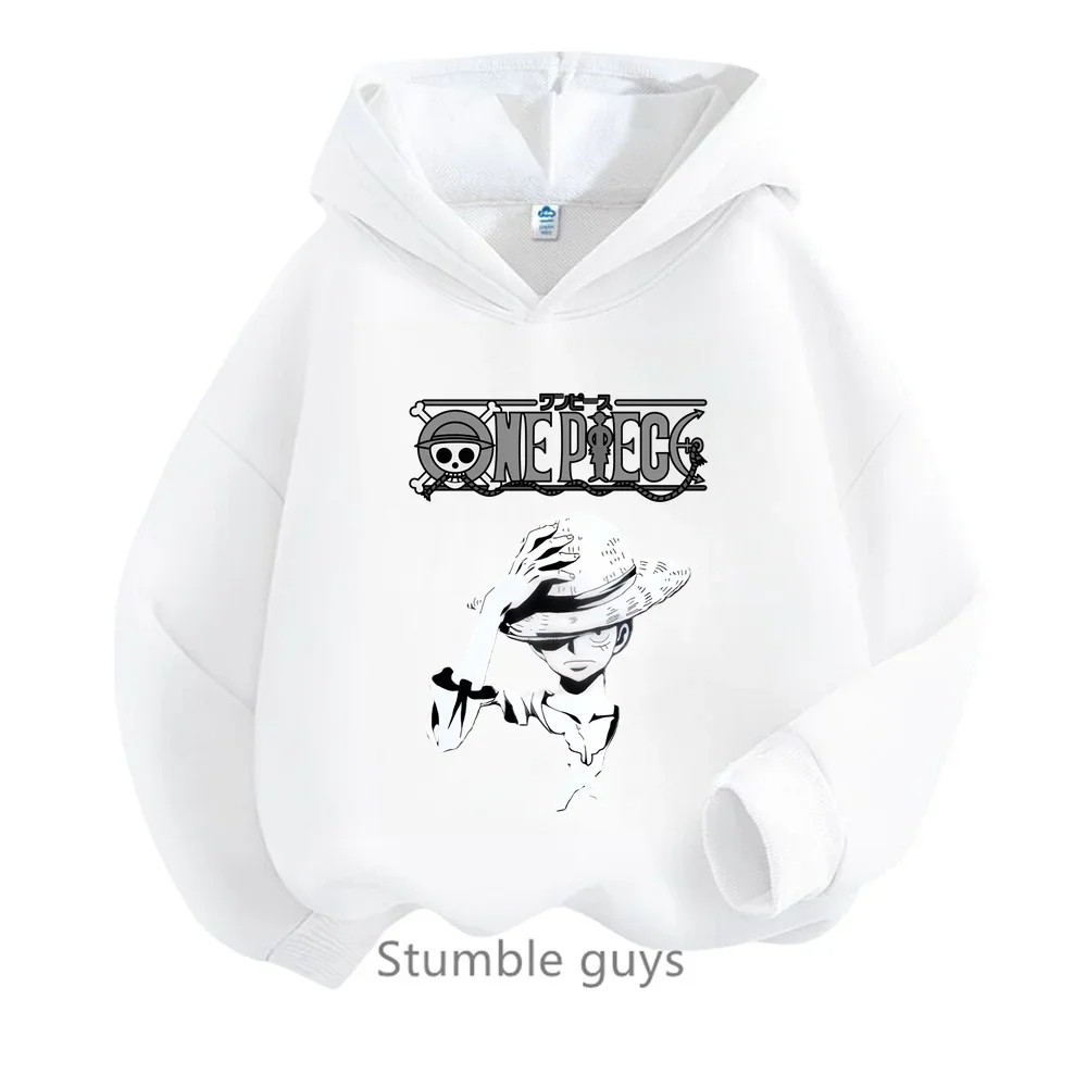 thumbnail image 1 of Ropa de primavera y otoño para niños, sudadera de una pieza para niños, ropa para niñas, sudadera de dibujos animados de Anime Luffy Zoro, traje para adolescentes, camisetas con capucha de Sonic, 1 of 5