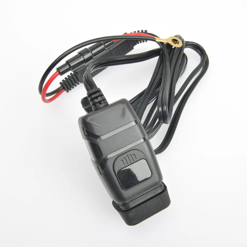 

1 шт., зарядное устройство для мотоцикла с двумя USB-портами