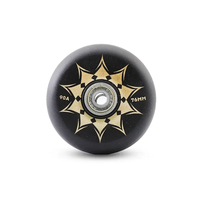 Skating Shoes and Roller Skating Shoes Accessories WearResistant High Elasticity Street Brushing Brake Wheel 90A Full Meat Wheel