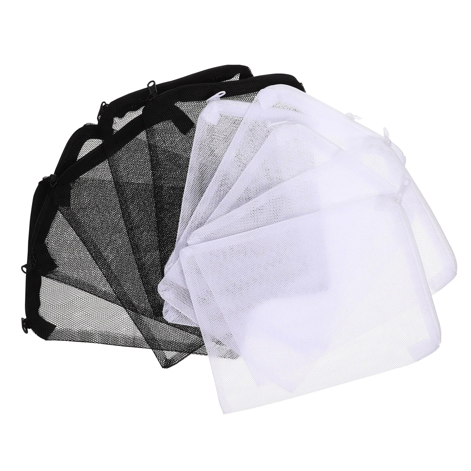 10 Pcs Socks Filter Fish Tank Accessories Filter Bag Convenient Portable Media Zipper Professional Aquarium Mesh Supply