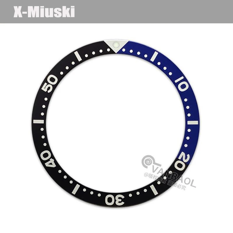 Premium 38mmx31.5mm Diving Watch Bezel Insert