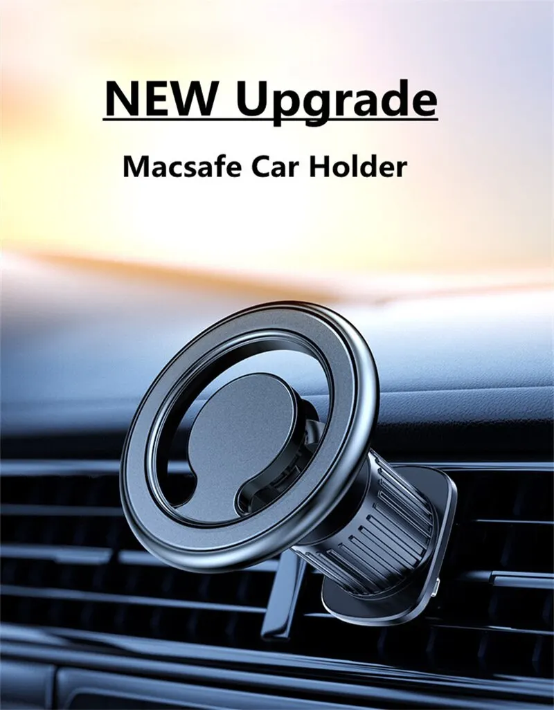 S9ae20a65b02d40f5931038befd79bda3R Magnetic Car Phone Holder Stand Magnet Car Mount Support GPS Mobile Bracket in Car for Magsafe iPhone 15, 14, 13, 12, Samsung, Xiaomi Mallzona