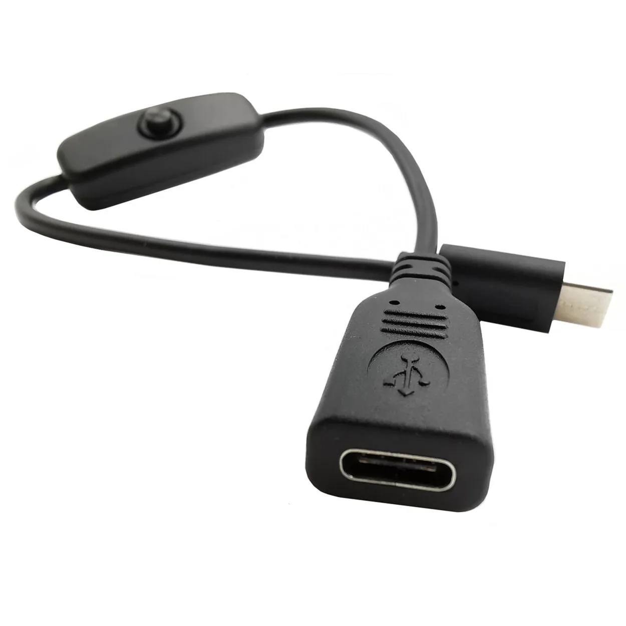 Cavo Di Prolunga USB Tipo C 2 In1 Con Pulsante Interruttore On/off USB - Foto 6