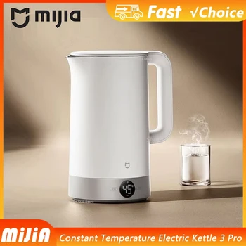 New Mijia Constant Temperature Electric Kettle 3 Pro 24-hour insulation 316L Stainless Steel 1800w Fast Heating 2L Mijia app 1