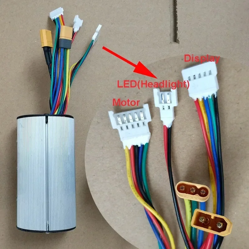 6.5 Inch Adult Electric Scooter Accessories Motherboard Controller Light Brake Dashboard Rear Tire Wheel Wheels Skateboard Parts