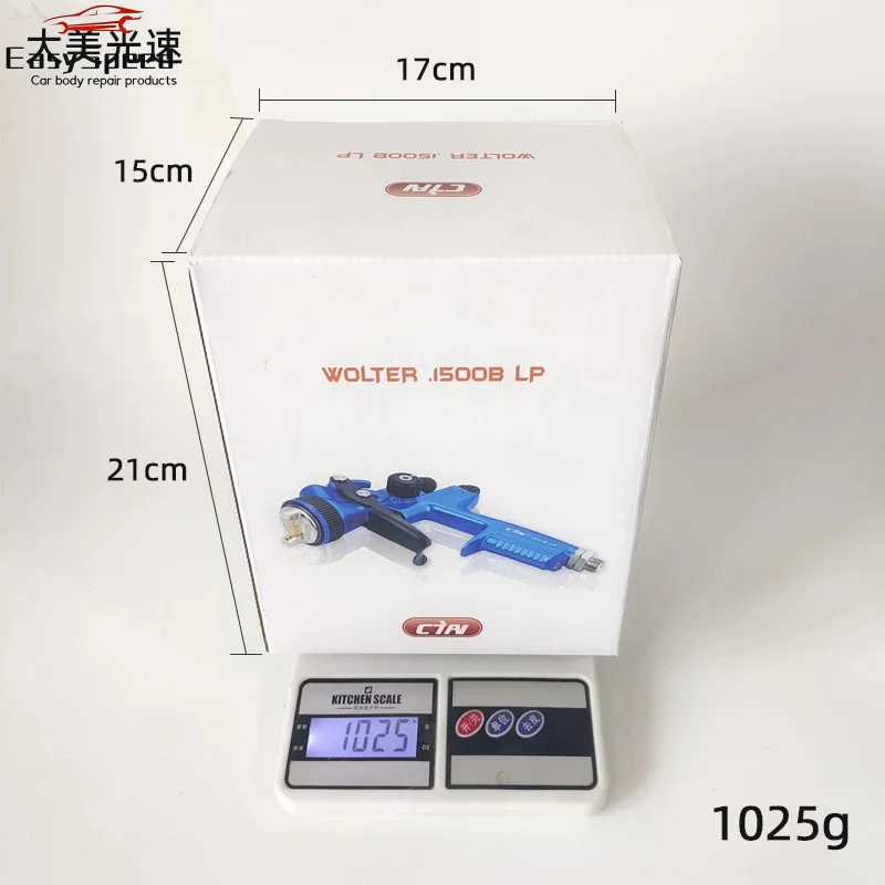 Wolter 1500b 1.3mm spray gun paint gun water based air spray airbrush professional