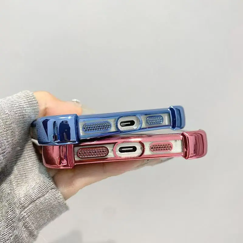 Enhanced Shockproof Soft Shell Phone Case with Four-Corner Airbag Protection