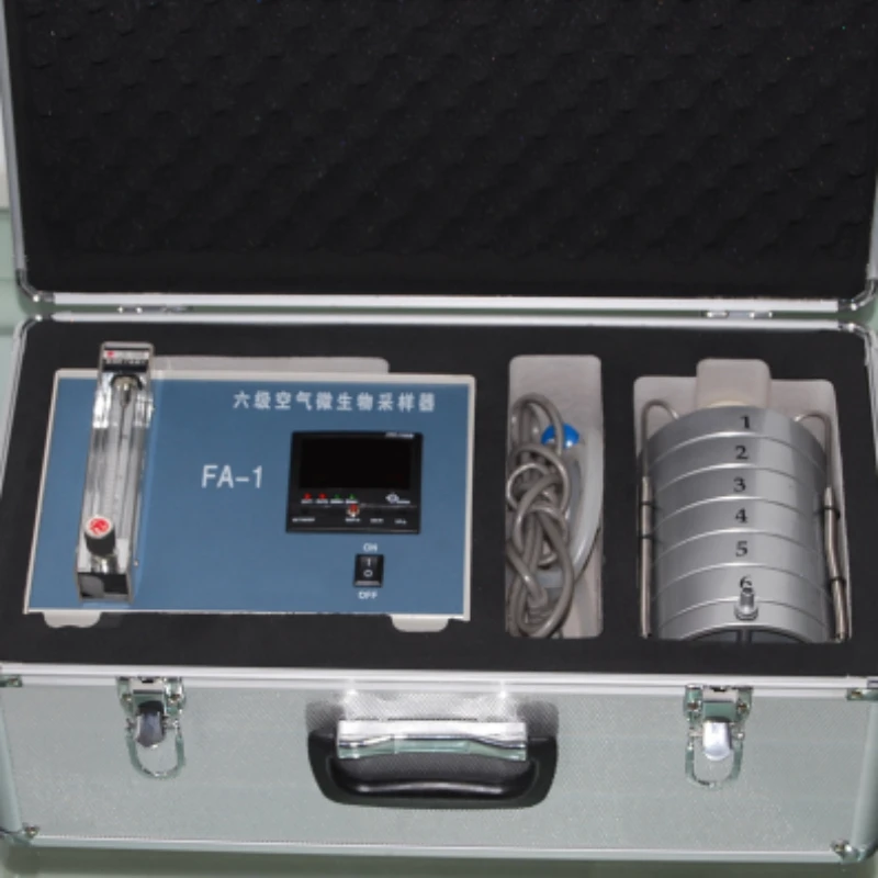 

Six-stage sieve impact air microorganism sampler FA-1 Model: KH055-M54642