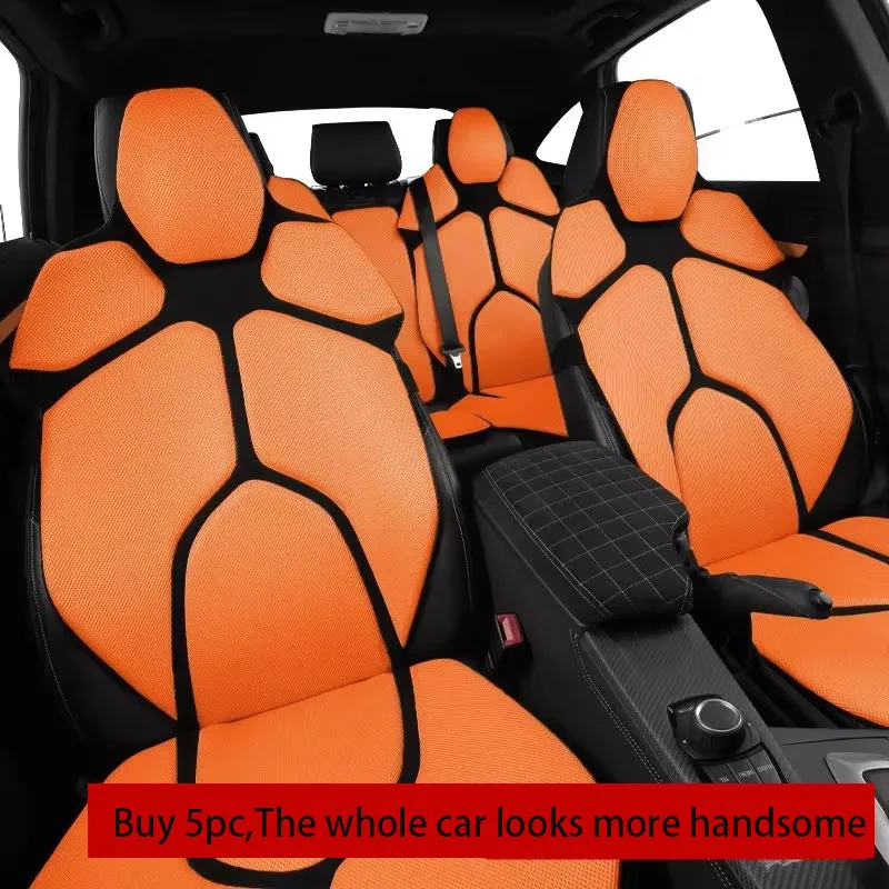 Mesh Lumbar Back Brace Car Seat Cushion Support