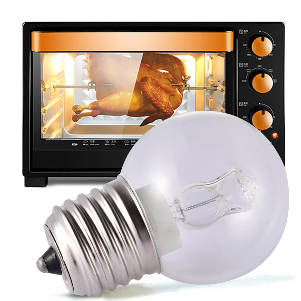 High Temperature 500 Degree E27 Oven Toaster Steam Light Bulb Cooker Hold Lamp 40W 220V-240V LED Bulb Oven Light Bulb