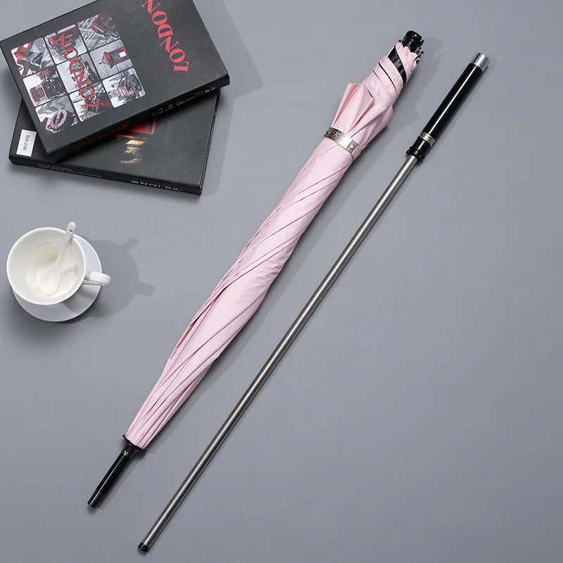 Мужской деловой Зонт Samurai дешевый прочный китайский с длинной ручкой большой