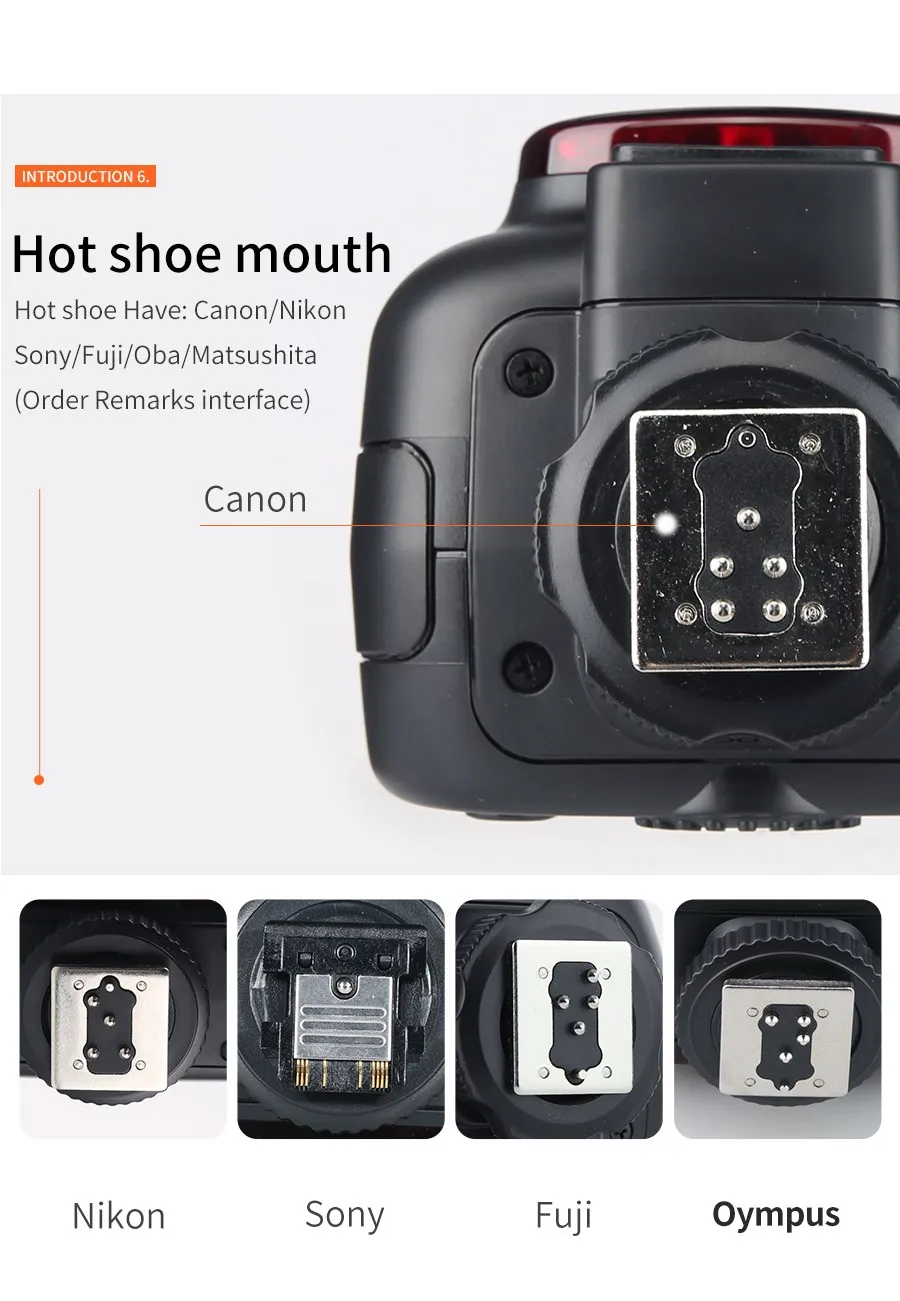 Godox TT685 TT685C TT685N TT685S TT685F TT685O TTL HSS Camera Flash Speedlite fo