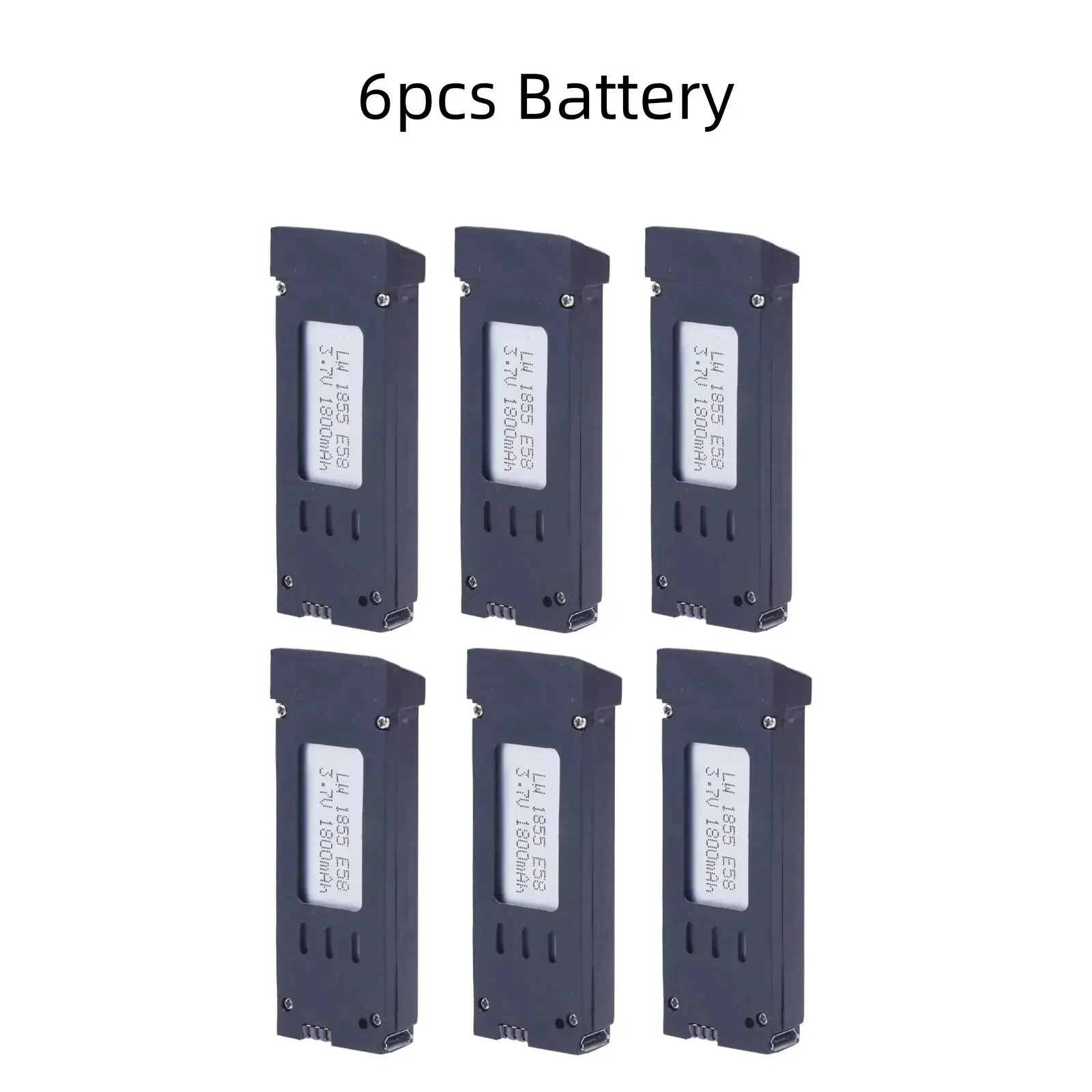 ตัวเลือกสินค้า แบตเตอรี่โดรน 3.7V 1800mAh สำหรับโดรน
