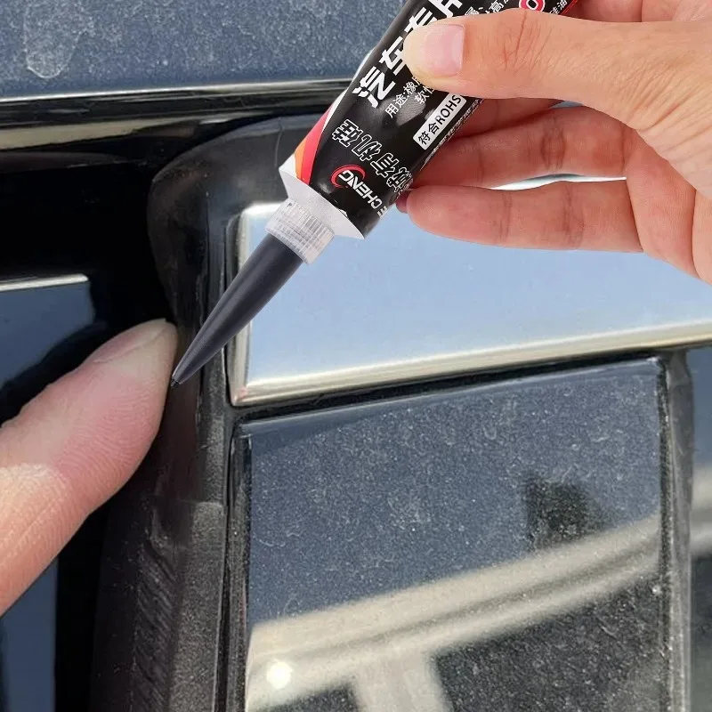 Automotive Sealant Windshield Sealant Efficient Window Glue Universal Waterproof Glue Repair Sealer Black