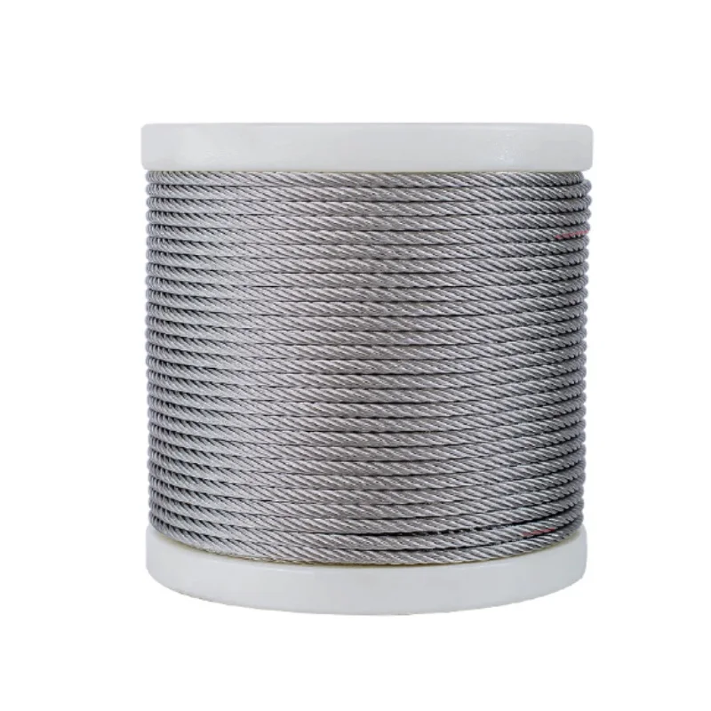 1Pcs 1M/10M Wire Rope Stainless Steel Heavy Duty Wire Rope Garden Railing Fence ，Hard All Hard 0.3/0.4/0.5-/20 mm