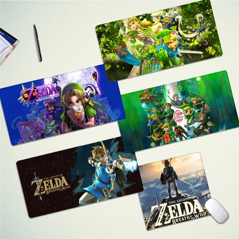Legend Of Game Z-Zelda Mousepad Bellissimo Tappetino Per Mouse In Gomma Resistente Dimensioni Pad Per Csgo Game Player Desktop Pc Computer Laptop