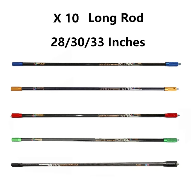 

Sanlida X10 Stabilizer 28‘’30‘’Side Rod Stabilisator Carbon Fiber Bow Accessories Target Archery High-End Stabilizer 18mm