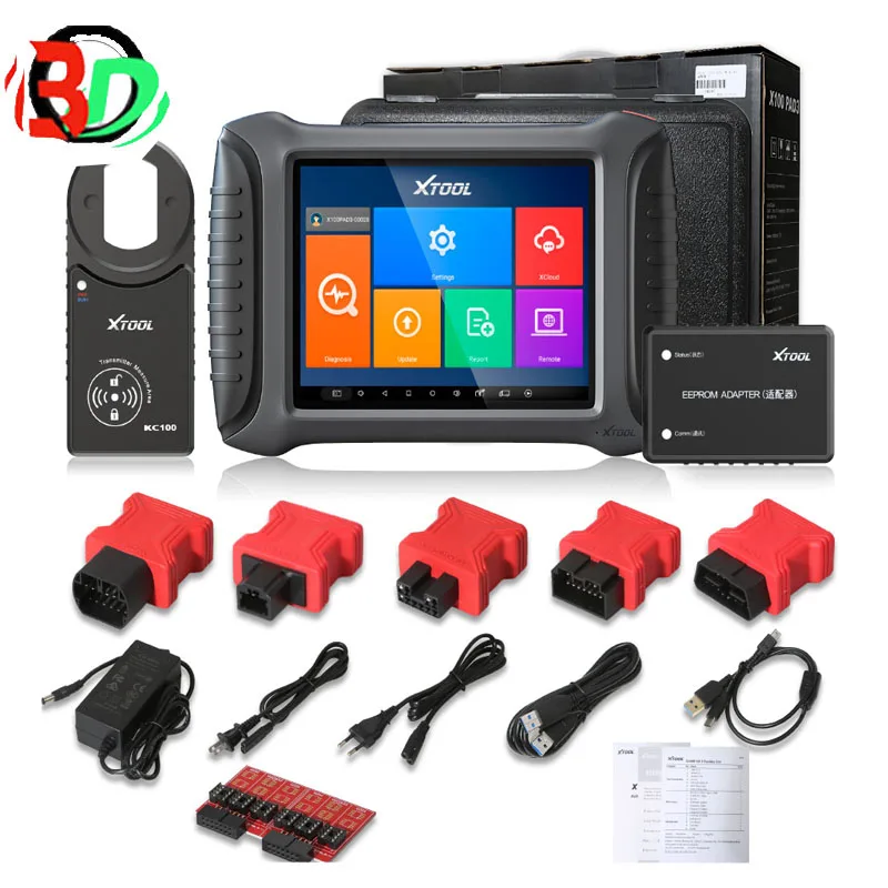 

XTOOL X100 PAD3 SE OBD2 Key Programmer Full Systems Diagnosis X100 PAD3 Global Version with KS-01 Smart Key Emulator
