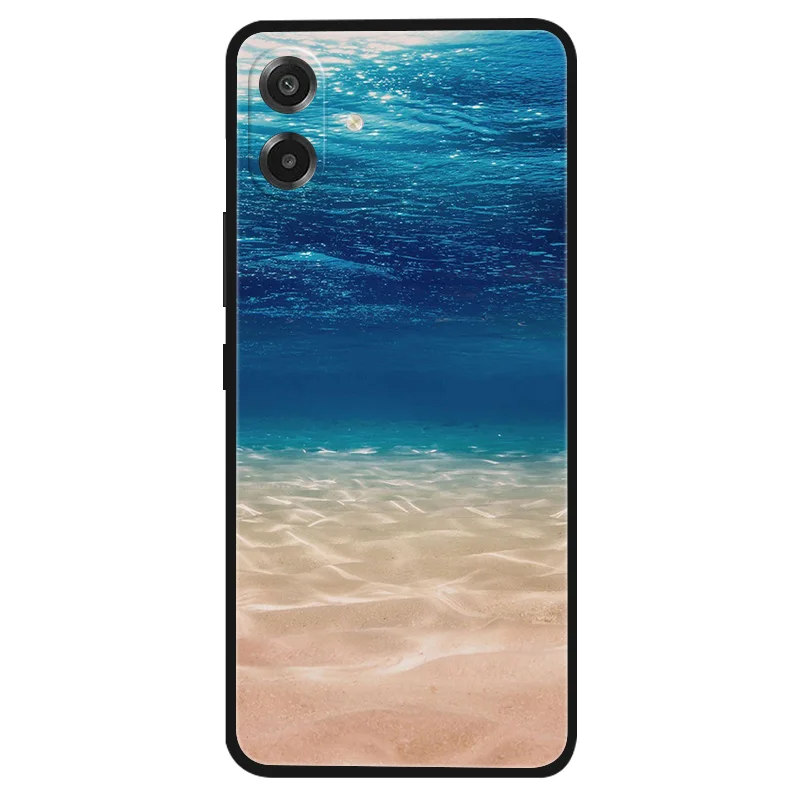 Cute Flower Print Soft Silicone Case - Enhanced Protection Cover