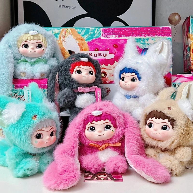 Letsvan WAKUKU Fox and Bunny Blind Box Anime Figure Mystery Box