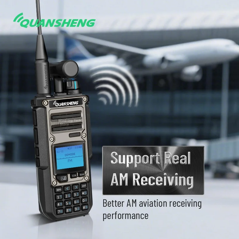 UV-TK118 10W Dual-Band Walkie Talkie With NOAA Weather Alerts & 999 Channels