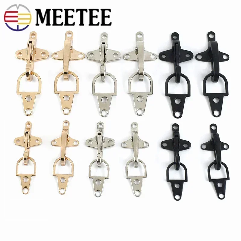 2-5Pcs 4/5cm Metal Buckles Bag Strap Decor Lobster Clasp Clip HandBag Belt Buckle DIY Clothing Hardware Accessories