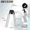 Aluminum Hand Grip Gym Fitness Finger Exerciser Arm Strength Trainer Muscle Recovery Rehabilitation Developer Gripper 4