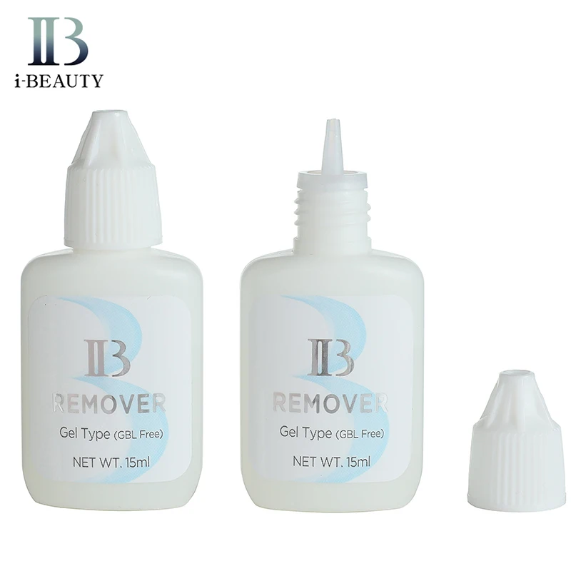 I Beauty Gel Remover for Eyelash Extension IB Clear Glue Remover 15ML for Professional Use 3